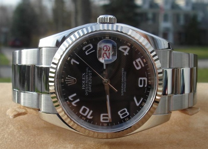 rolex datejust concentric dial