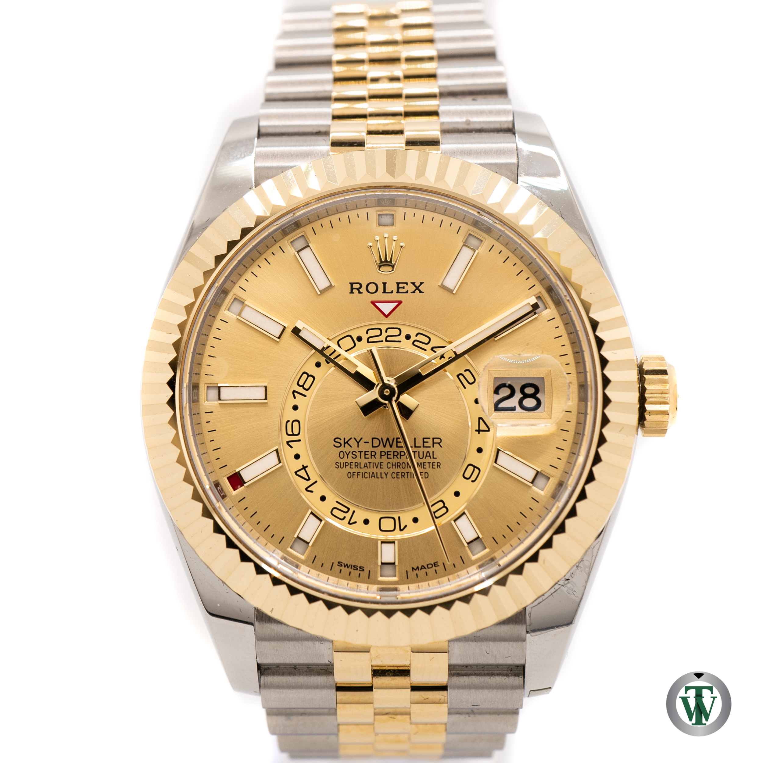 Rolex Sky Dweller 326933 Champagne Dial 