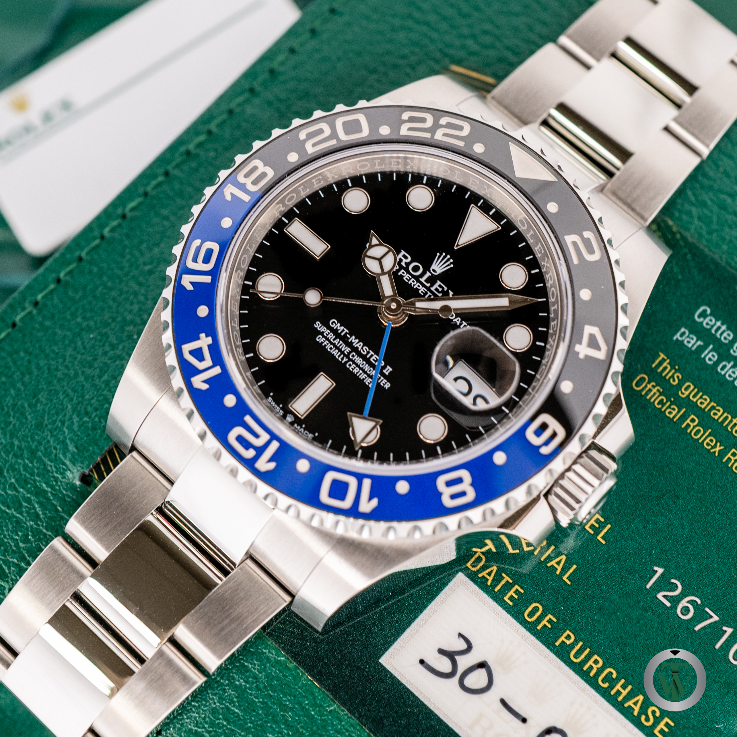 Rolex GMT-Master II 126710 BLNR Batman Oyster 2025 Never Worn 