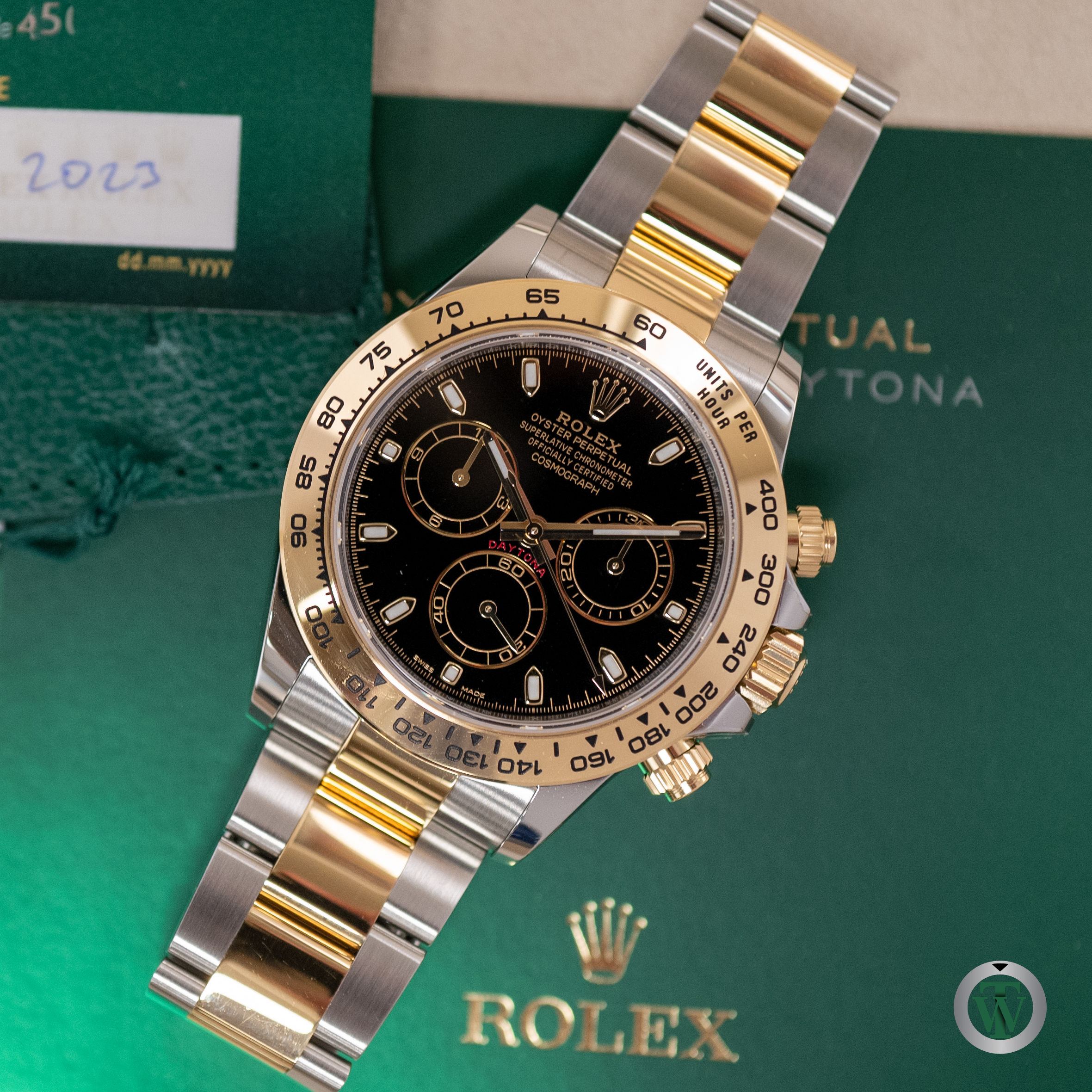 rolex daytona cosmograph two tone