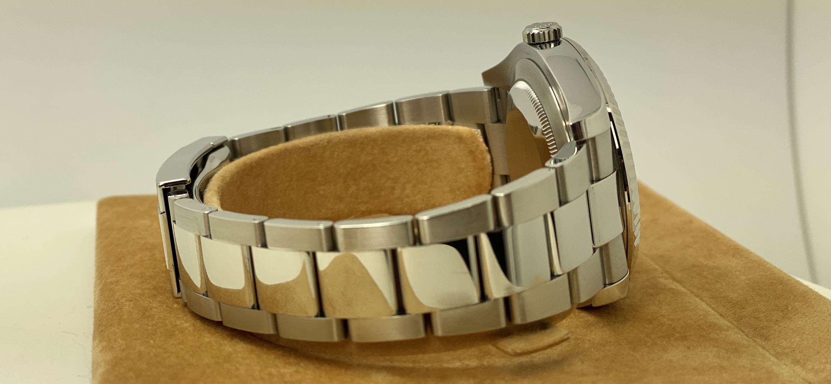 Rolex Datejust II 116334 Steel 41mm Silver Arabic Dial ...
