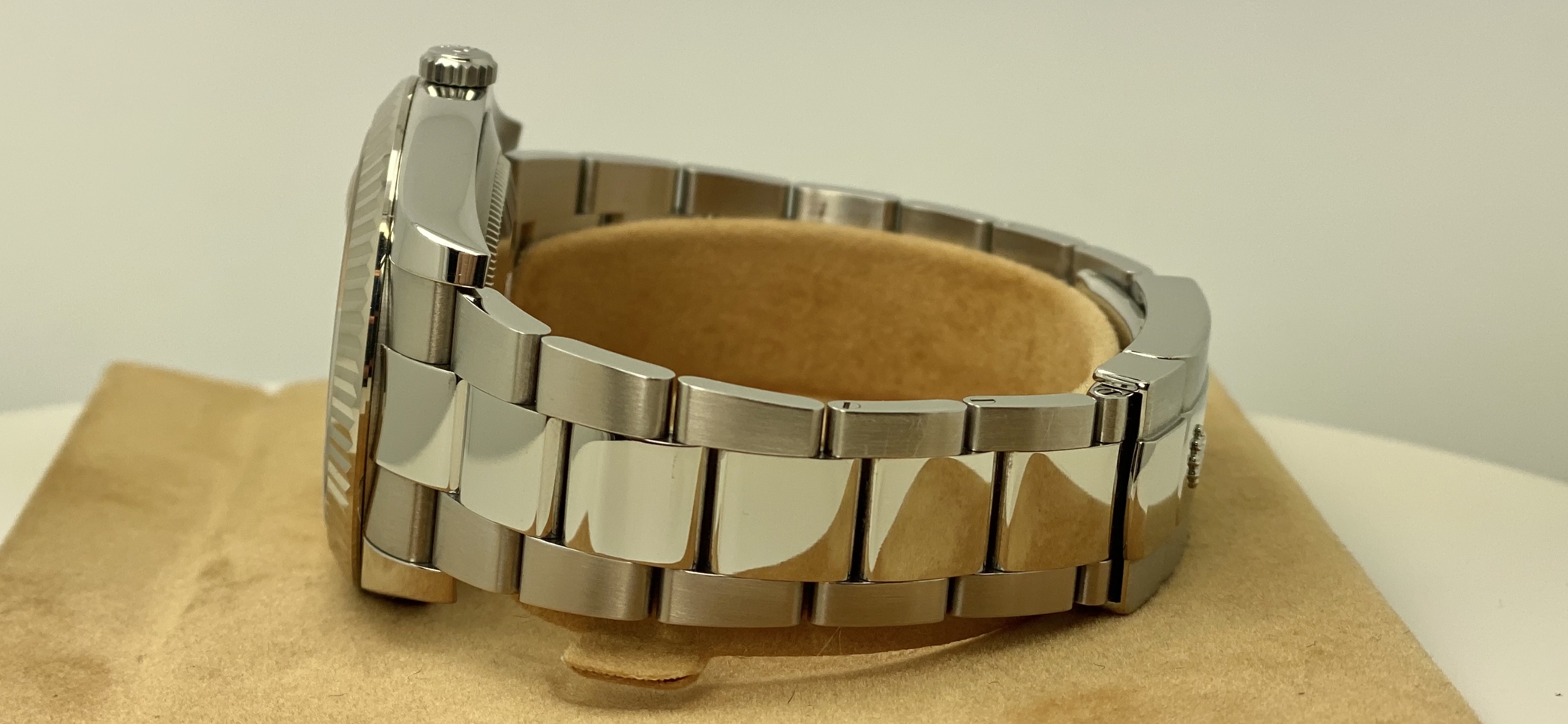 Rolex Datejust II 116334 Steel 41mm Silver Arabic Dial ...