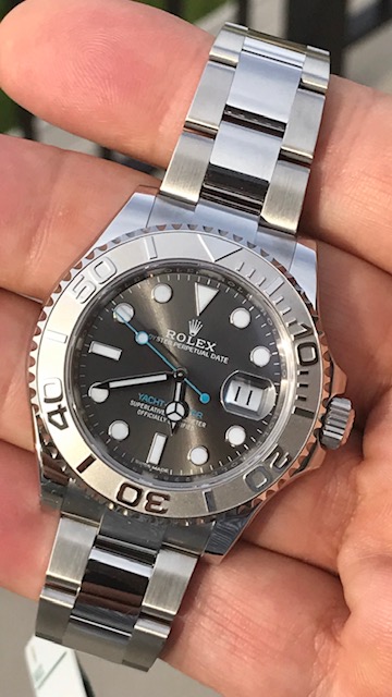 Rolex 126622 Yachtmaster Dark Rhodium Dial! Never Worn ...