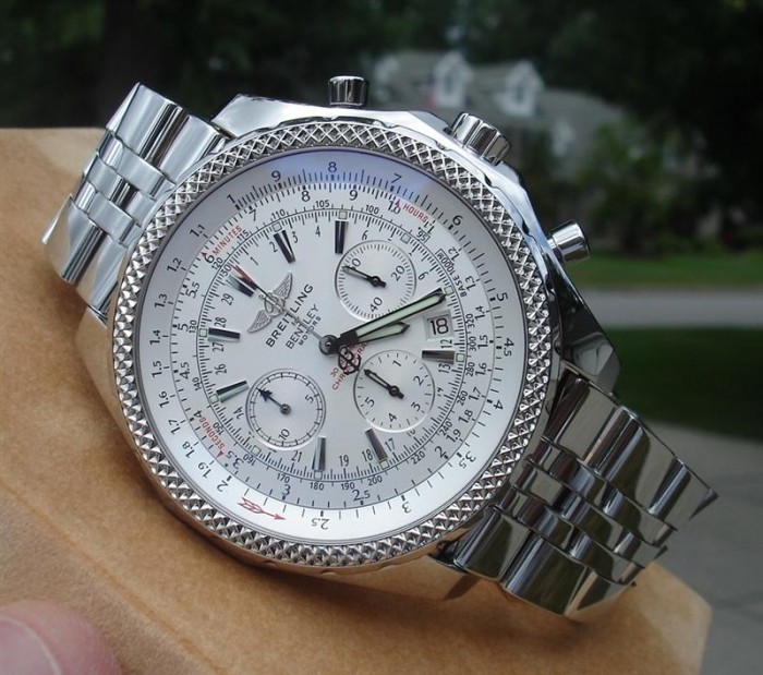 Breitling Bentley Special Edition Silver Dial A25362 Watch