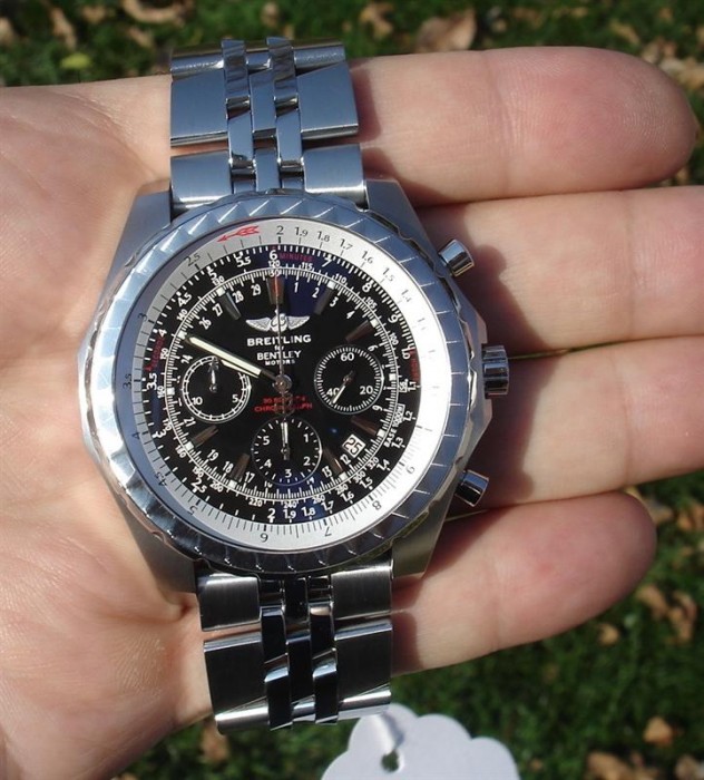 Breitling Bentley Motors T A2536313 Black Dial Watch