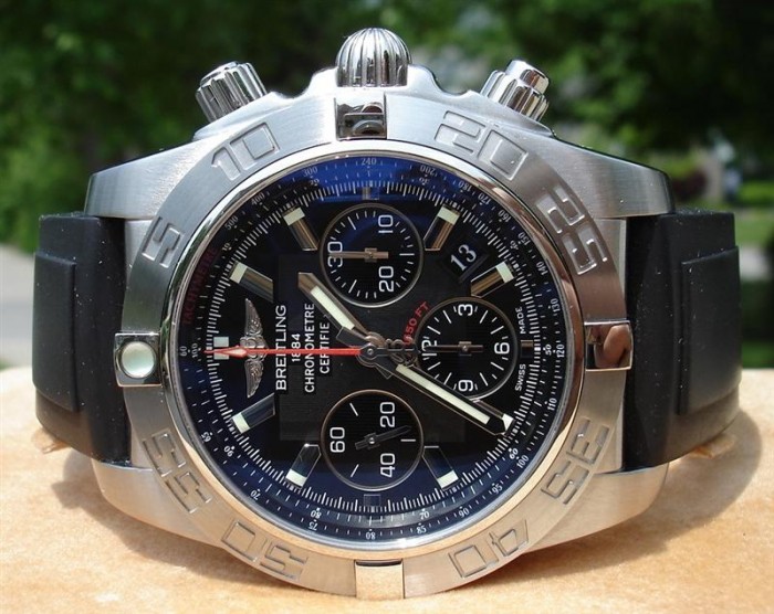 Breitling Chronomat B01 Ab0110 Black/black Watch