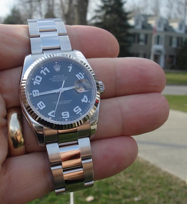 arabic dial datejust