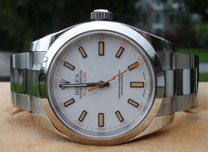 Rolex Milgauss 116400 White Dial Never Worn - Product Details