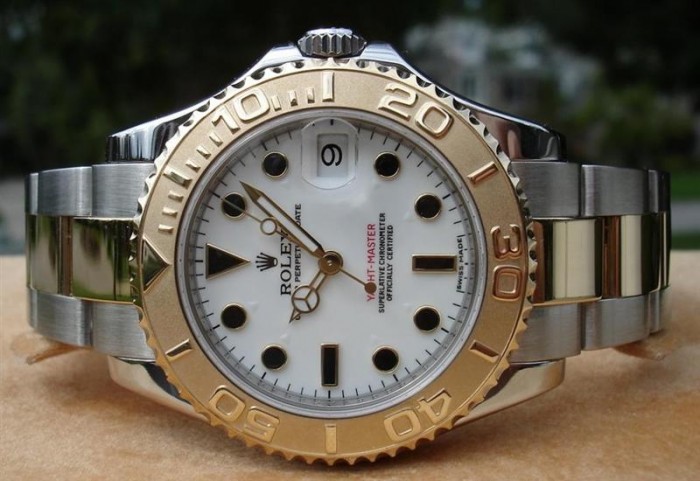 Rolex Yachtmaster 168623 Mid Size 35mm White Dial - Product Details